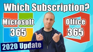 Microsoft 365 Vs Office 365 Which Subscription Should You Buy [upl. by Behka459]