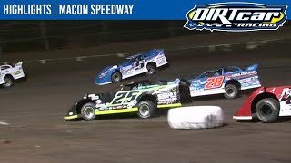 DIRTcar Summer Nationals Late Models Macon Speedway August 13 2020  HIGHLIGHTS [upl. by Aryl]