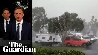 Cyclone Jasper winds batter far north Queensland as tropical cyclone approaches [upl. by Pliner]