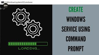 How to Create a Windows Service Using An EXE File [upl. by Jehanna]
