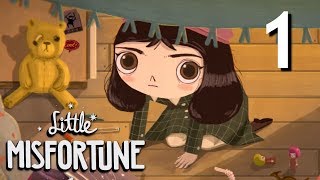 Little Misfortune  Fran Bow SPIRITUAL SEQUEL Manly Lets Play  1 [upl. by Halac]