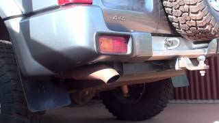 Nissan Patrol 48 3 exhaust sound [upl. by Eenrahc517]