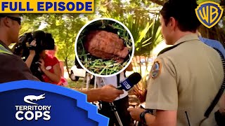 Tense moments as constables secure WWII grenade in public park 💣🤯  Territory Cops S01E05 [upl. by Eniladam]