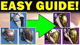 Upgrade Solstice Armor FAST amp EASY  Renewed Blue to Majestic Legendary  Destiny 2 [upl. by Haimorej]