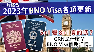 申請前必看！BNO Visa移民英國 填表2023更新項目│一開始就見GRN是什麼？真的會變81？│延長BNO Visa方法推出 可無限次續期 [upl. by Anit]