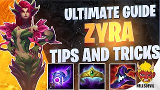 WILD RIFT ULTIMATE ZYRA GUIDE  TIPS amp TRICKS  Guide amp Build [upl. by Nage]