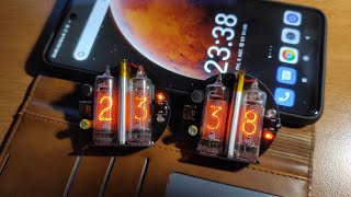 Fully Assembled Board Nixie Watch With Nixie Tubes IN16 [upl. by Jeaz]