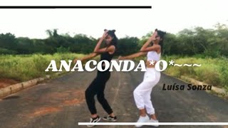 Anaconda  Luísa Sonza coreografia  Dance Video [upl. by Rodolphe]