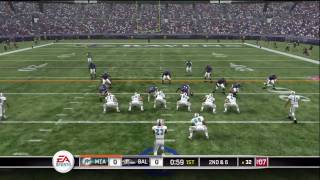 Madden NFL 2010 Wildcat Offense [upl. by Berger]