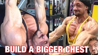 Build a BIGGER Chest with Joesthetics  Full Workout [upl. by Yrroc]