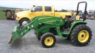 John Deere 4120 400 loader [upl. by Alene]