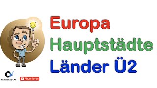 Europa Länder mit Hauptstädten bestimmen 2 [upl. by Schilit]