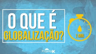 O Que É Globalização em 1 minuto [upl. by Sille]