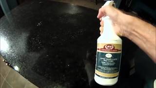 Cleaning Granite Countertops [upl. by Airotcivairam994]