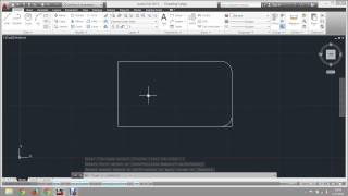 autocad fillet komutu [upl. by Anaeel]