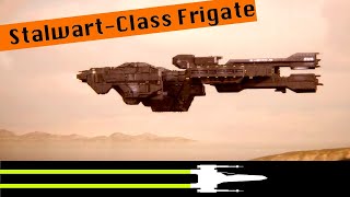 The Stalwart ClassLight Frigate  Halo Lore [upl. by Haliak]