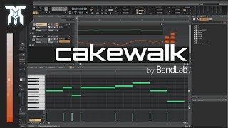 How To Use Cakewalk by Bandlab  Tutorial For Beginners FREE DAW [upl. by Towne]