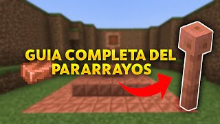 ¡GUÍA COMPLETA Y RÁPIDA DEL PARARRAYOS  Minecraft 117 [upl. by Nylime]