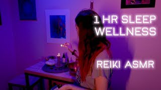 One Hour Sleep Wellness Reiki with ASMR [upl. by Snow]