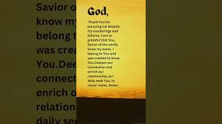 GODIM SO GRATEFUL TO YOU jesus god prayer today jesuslovesyou deefaithstream [upl. by Tecu852]