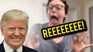 Game Journalist Has YUGE Trump MELTDOWN [upl. by Annehs]