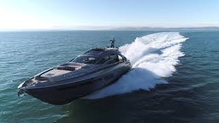 Luxury Yacht  Pershing 8X  Ferretti Group [upl. by Yrohcaz]