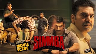 Ajay Devgn And Ranveer Singh Ka Solid Action  Simmba Movie Scene [upl. by Corel881]