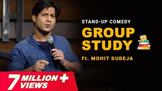 Group Study  Indian Stand Up Comedy on Hostel Group Study By Mohit Dudeja [upl. by Ohce]