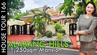 Presenting This Alabang Hills Mansion A Dream Home on Expansive Grounds  House Tour 166 [upl. by Mutz]