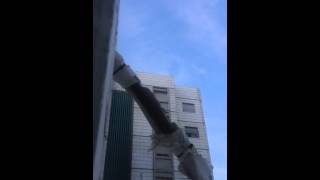 Rocket Fired From Gaza Hitting Ashdod Israel [upl. by Kalam]