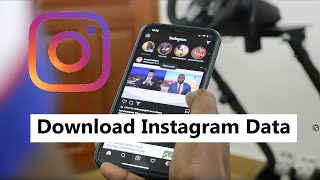 How To Download Your Instagram Data [upl. by Aiseneg265]