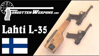 Lahti L35 Finlands First Domestic Service Automatic Pistol [upl. by Lorianne989]