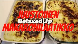 Juustoinen makaronilaatikko [upl. by Kcaj]