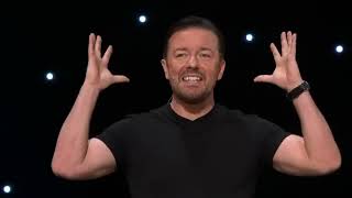 Ricky Gervais Out Of England 2  The Stand Up Special Full show in 720p with English captions [upl. by Aserehs235]