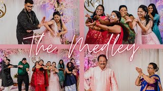 Epic Sangeet Performance by Brides entire family  The Medley  Wedding Mashup 😍 [upl. by Gibbeon164]