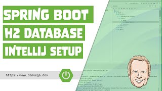 Spring Boot Java H2 Database Setup in IntelliJ [upl. by Ellevehc172]