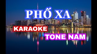 Karaoke Phố Xa  Beat Piano Ft Saxsophone  Karaoke Giáng My Tone Nam [upl. by Lincoln817]