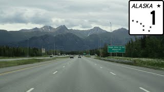 Glenn Highway Anchorage to Wasilla northbound [upl. by Artie]