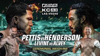 KARATE COMBAT 43  MAIN CARD   Pettis vs Henderson [upl. by Eiramllij644]