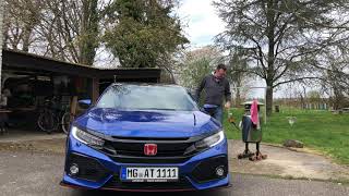 Honda Civic Sport Plus 2017 Tuning Update 2021 Neue Felgen TOMASON TN10 MATTBRONZE [upl. by Liatrice]