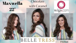 BelleTress Maxwella 22quot  Chocolate with Caramel  WigsCom [upl. by Annekam689]