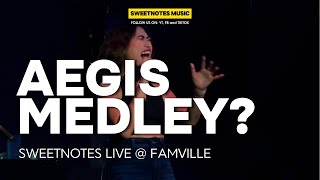 Aegis Medley Ver 2  Sweetnotes Live  Koronadal City [upl. by Areis]