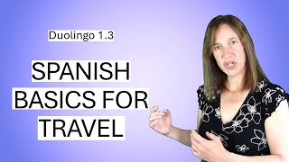 Spanish Duolingo Section 1 lesson 3 Getting around town [upl. by Phi]