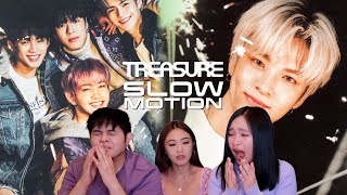 TREASURE  SLOWMOTION Reaction 😭 GOOSEBUMPS 😱 ENG SUB [upl. by Girard618]