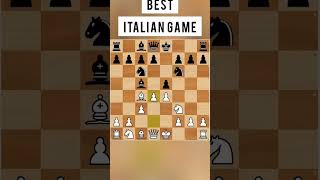 How to play Italian game chessgame shortvideo [upl. by Adamo]