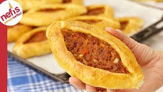 Pidecileri Aratmayan Lezzet 💯 2 Tepsi Dolusu Kıymalı Mini Pide 👌🏻😋 [upl. by Hgielsa588]