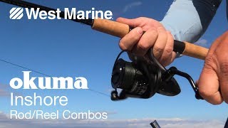 Okuma Custom Black Inshore Fishing Spinning Combos  West Marine Quick Look [upl. by Marianna]