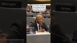 La question de Mbata sans réponse devant l’assemblée de l’union interparlementaire rdc kinshasa [upl. by Ainolopa]