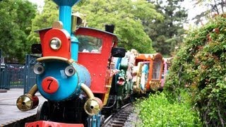 2013 Casey Jr Circus Train at Disneyland [upl. by Arraic303]