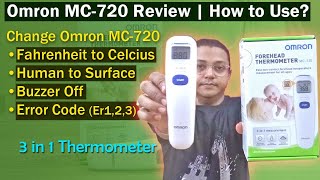 Omron Digital Thermometer Unboxing  Review  Omron MC246  Omron thermometer how to use [upl. by Hanson]